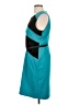 Calvin Klein Color Block Teal Cocktail Dress Size 12 - photo 5