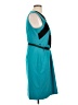 Calvin Klein Color Block Teal Cocktail Dress Size 12 - photo 4