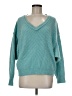 Pilcro Teal Cashmere Pullover Sweater Size M - photo 1