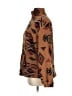Zaful 100% Polyester Print Brown Pullover Sweater Size XL - photo 5