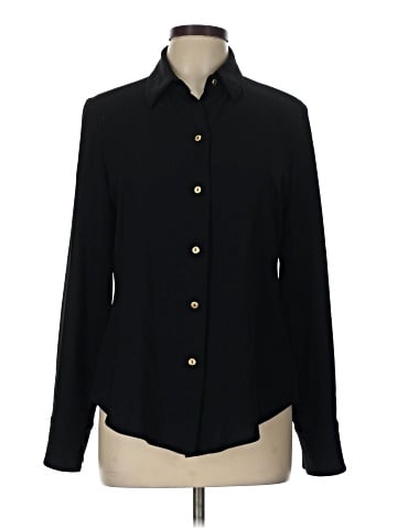 Linda Allard Ellen Tracy Long Sleeve Blouse (view 1)