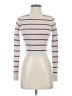 Prince & Fox Stripes Ivory Turtleneck Sweater Size XS - photo 1