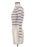 Prince & Fox Stripes Ivory Turtleneck Sweater Size XS - photo 5