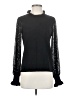 CeCe Black Long Sleeve Top Size S - photo 1