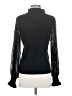 CeCe Black Long Sleeve Top Size S - photo 2