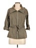 Sandro Sportswear 100% Cotton Green Jacket Size Med (2) - photo 1