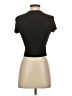 Shein Black Short Sleeve Turtleneck Size 2 - photo 2