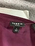 Torrid 100% Polyester Burgundy 3/4 Sleeve Blouse Size 2X Plus (2) - photo 7