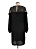 Ann Taylor LOFT 100% Polyester Black Casual Dress Size 12 (tall) - photo 2