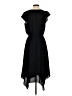 Gap 100% Polyester Solid Black Casual Dress Size S - photo 2