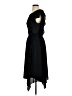 Gap 100% Polyester Solid Black Casual Dress Size S - photo 5