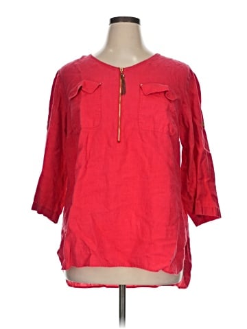Ellen Tracy 3/4 Sleeve Blouse (view 1)