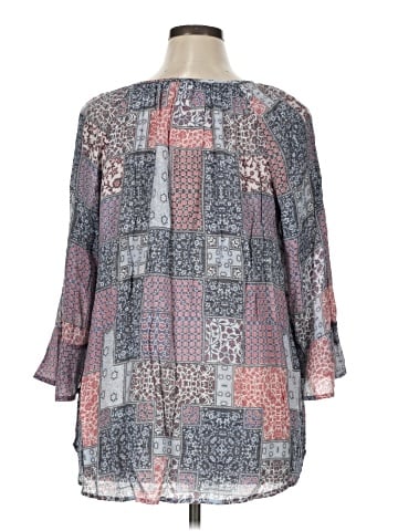 Fred David 3/4 Sleeve Blouse (view 2)
