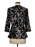 Alex Evenings 100% Polyester Floral Black Blazer Size M (petite) - photo 2