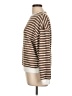 Hudson Gray Stripes Brown Pullover Sweater Size L (estimated) - photo 5