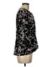 Alex Evenings 100% Polyester Floral Black Blazer Size M (petite) - photo 4