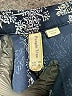 People Tree 100% Cotton Print Blue Casual Pants Size 6 - photo 7