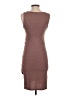 Leith Solid Brown Casual Dress Size S - photo 2