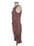 Leith Solid Brown Casual Dress Size S - photo 5