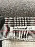 Reformation Houndstooth Gray Casual Skirt Size 6 - photo 4
