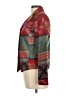 Coldwater Creek Print Red Blazer Size 6 - photo 5