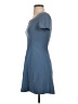 Theory Solid Blue Casual Dress Size 0 - photo 5