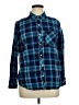 Woolrich Plaid Blue Long Sleeve Button-Down Shirt Size XL - photo 1