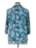 Venini Teal 3/4 Sleeve Blouse Size XL - photo 2
