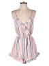 Flying Tomato 100% Polyester Stripes Pink Romper Size S - photo 1