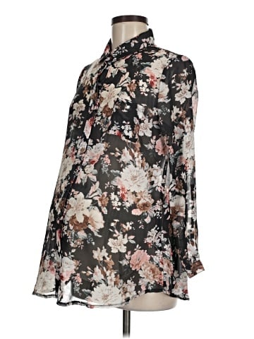 New Look Long Sleeve Blouse (view 1)