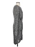 Halston Heritage Graphic Gray Cocktail Dress Size 4 - photo 4