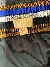 Takara 100% Polyester Stripes Blue Gray Casual Skirt Size M - photo 4