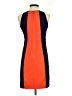 Joy Joy 100% Polyester Color Block Orange Casual Dress Size XS - photo 2