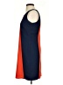 Joy Joy 100% Polyester Color Block Orange Casual Dress Size XS - photo 5