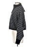ALLSAINTS Stripes Black Wool Pullover Sweater Size XS - photo 5