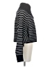 ALLSAINTS Stripes Black Wool Pullover Sweater Size XS - photo 4