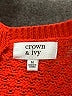 Crown & Ivy Orange Pullover Sweater Size S - photo 7