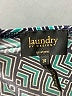 Laundry by Design Argyle Teal Blue Jumpsuit Size 10 - photo 4