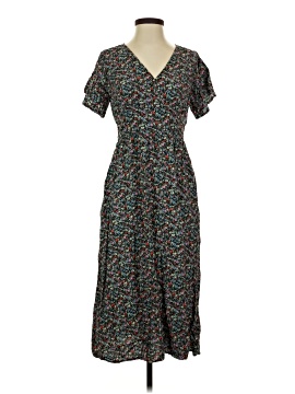 knee length dresses for ladies Sonnie Stretch Ruffle Wrap Dress-FINAL Sale M main image 1