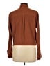 Express Brown Long Sleeve Blouse Size L - photo 2