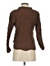 Zara Tweed Brown Long Sleeve Blouse Size S - photo 2