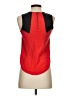 Parker 100% Silk Red Sleeveless Blouse Size S - photo 2