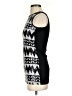 Nicole Miller 100% Polyester Silver Sleeveless Top Size S - photo 5
