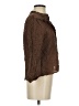 Zara Tweed Brown Long Sleeve Blouse Size S - photo 4