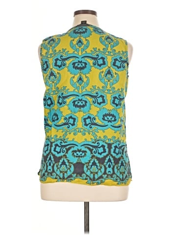 August Silk Sleeveless Blouse (view 2)
