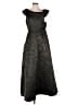 Xscape Green Black Cocktail Dress Size 4 - photo 1