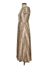 Blue Blush Animal Print Tan Casual Dress Size S (estimated) - photo 5