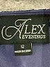 Alex Evenings Blue Casual Dress Size 12 - photo 7