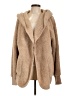 Hem & Thread 100% Polyester Tan Cardigan Size L (estimated) - photo 1