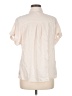 Assorted Brands 100% Cotton Ivory Short Sleeve Blouse Size M - photo 2